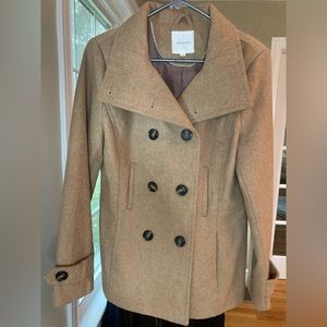 Nordstrom Thread + Supply camel pea coat, size M